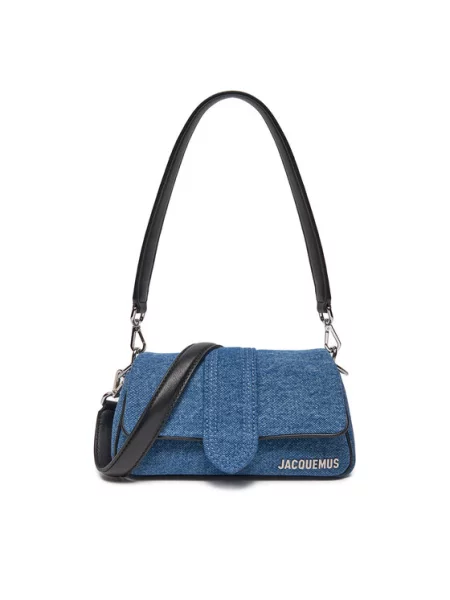 JACQUEMUS Kabelka Le Petit Bambimou modrá