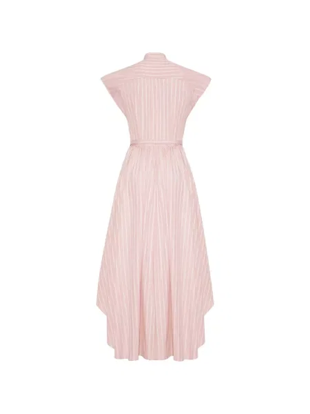 Rochie midi Adam Lippes roz