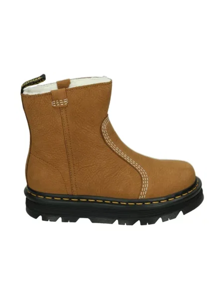 Botki Dr. Martens brązowe