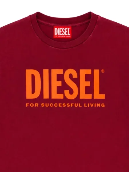Koszulka dziecięca Diesel czerwona