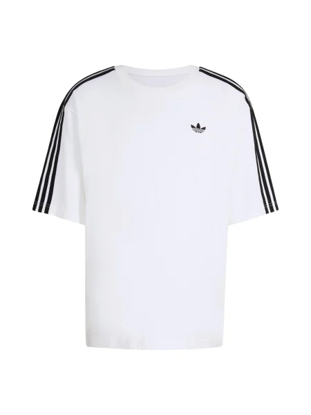 ADIDAS ORIGINALS Tricou Adicolor negru alb