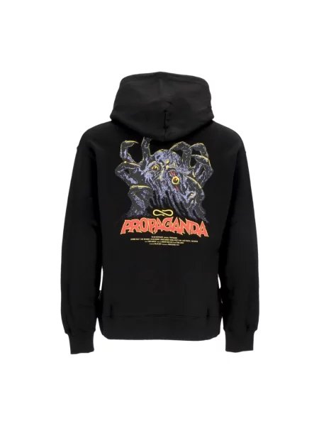 Bluza z kapturem Propaganda czarna