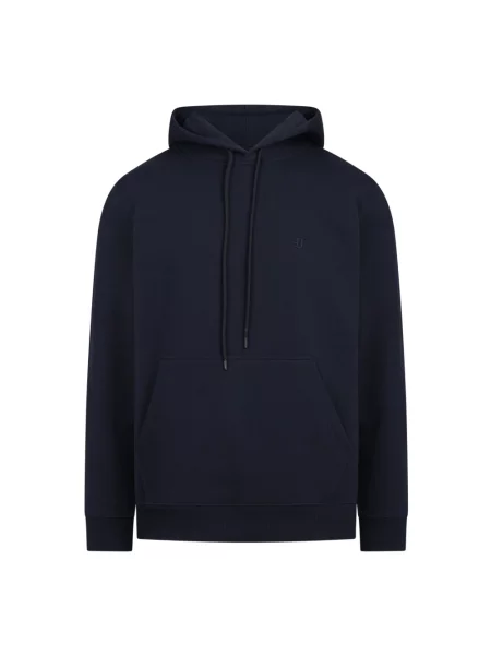 Bluza z kapturem Dondup z kapturem niebieska