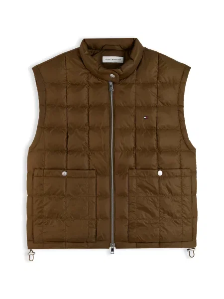 TOMMY HILFIGER Vestă oliv