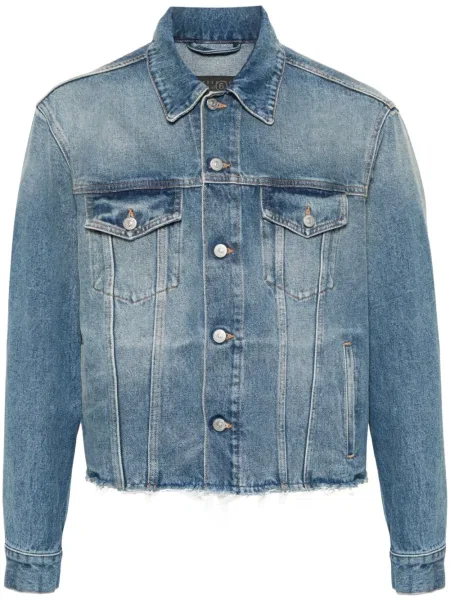 Geacă de blugi Mm6 Maison Margiela albastru