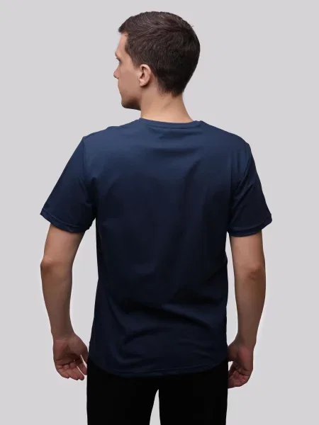 Футболка STREAM віскоза/поліестер синій