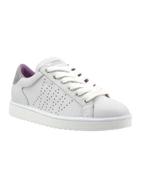 Sneakersy Panchic skórzane białe
