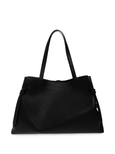 Geantă shopper Yuzefi din piele negru