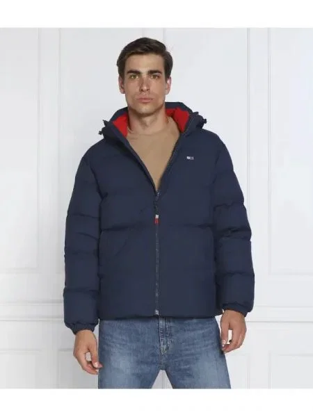 Tommy Jeans Kabát kék