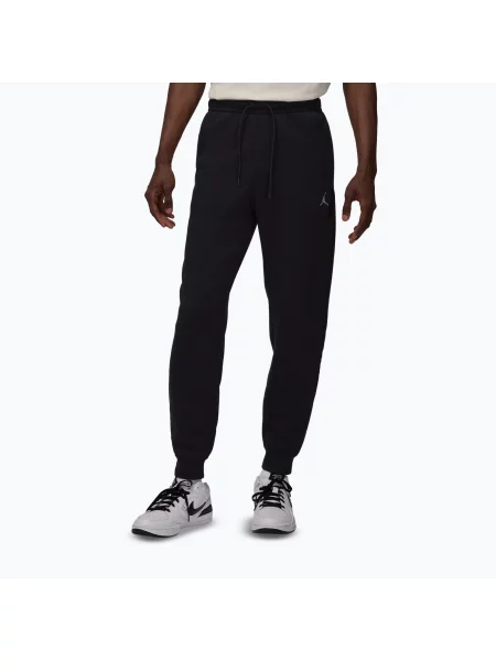 Kalhoty Nike Jordan Brooklyn Fleece black/white bílé