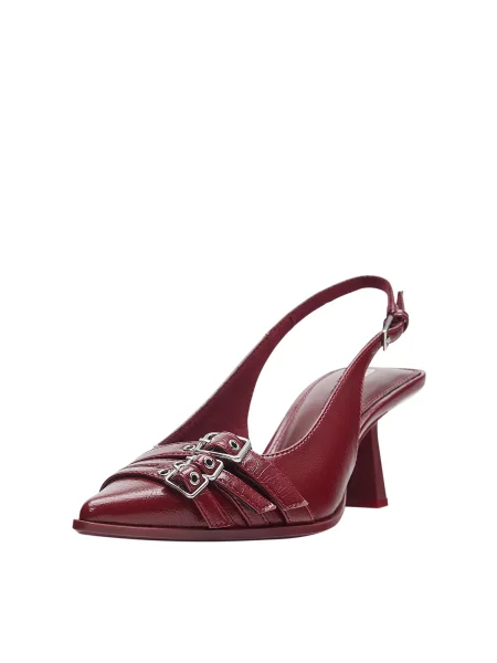 Pull&Bear Pumps bordeaux roșu
