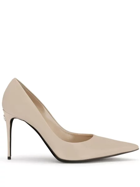 Pantofi cu toc Dolce & Gabbana din piele de lac