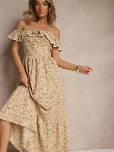 Rochie Folanne galbenă