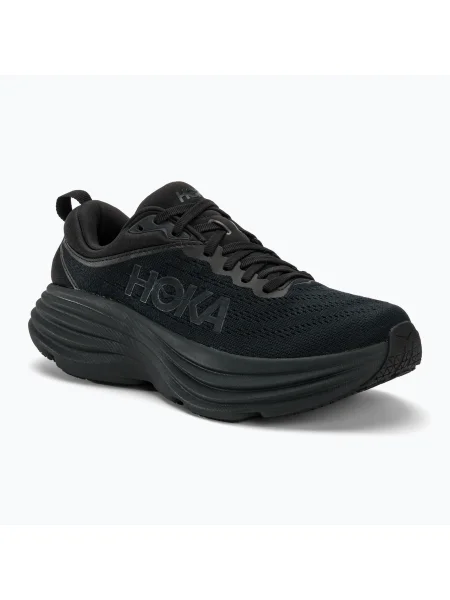 Női futócipő HOKA Bondi 8 black/black. Méret: 38 EU fekete
