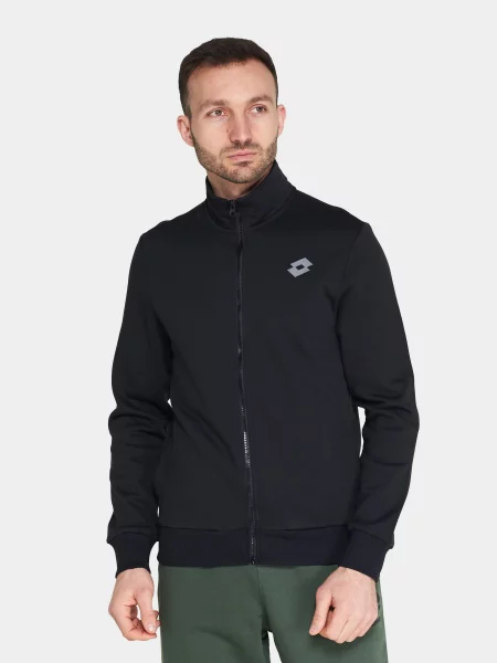 Кофта спортивна Lotto бавовна/поліестер чорний