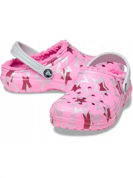 Chodaki Dla Dzieci Crocs Classic LND Disco Dance Party Clog różowe