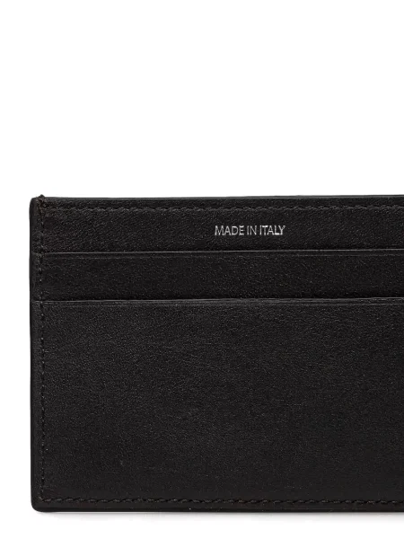 Portofel Paul Smith din piele cu dungi negru