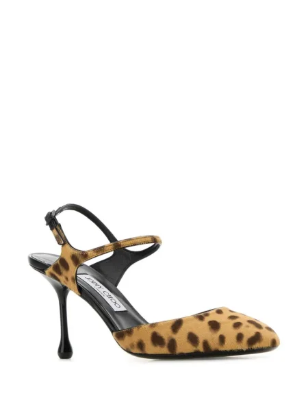 Pantofi cu toc Jimmy Choo maro