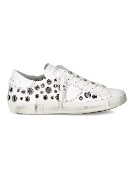 Buty do tenisa Philippe Model skórzane do tenisa białe