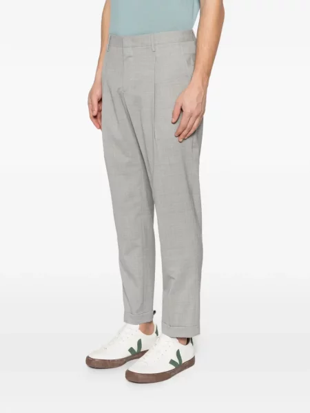 Pantaloni Briglia 1949 plisate gri