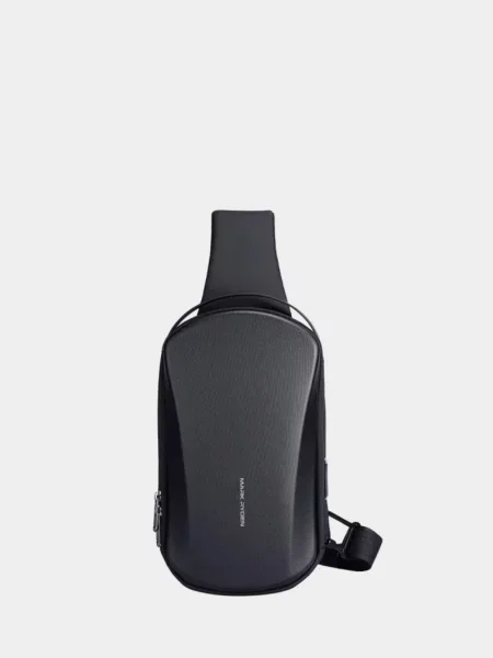 Кожаная сумка через плечо Mark Ryden черная