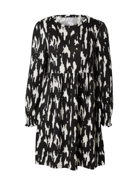 Hailys Rochie negru alb