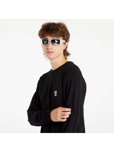 Tričko Carhartt WIP Longsleeve Pocket T-Shirt UNISEX Black L černé