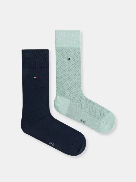 Tommy Hilfiger Ponožky zelené