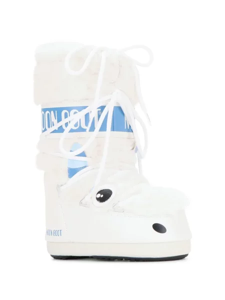Botki dziecięce Moon Boot białe