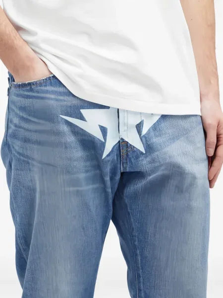 Traperice A Bathing Ape® s printom plava