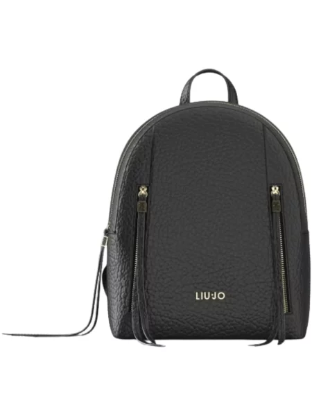 Liu Jo rucsac pentru femei cu imitație de piele negru