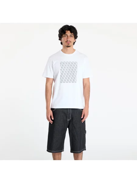 Tricou Calvin Klein Jeans Short Sleeve Tee Brilliant White S alb