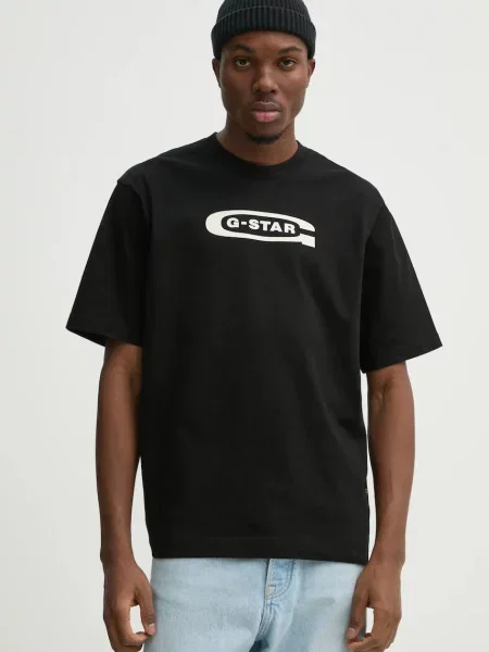 Kratka majica G-Star Raw črna