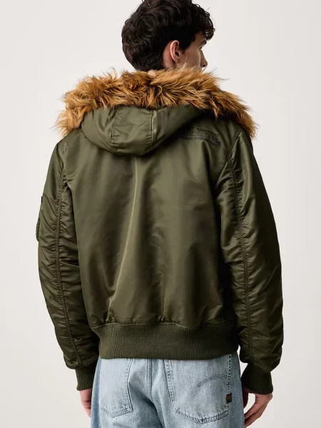 Alpha Industries bomberka Aviation Jackets Deflector zielony