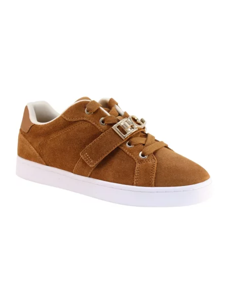 Sneakersy Guess brązowe