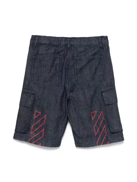 Szorty jeansowe dziecięce Off-white białe