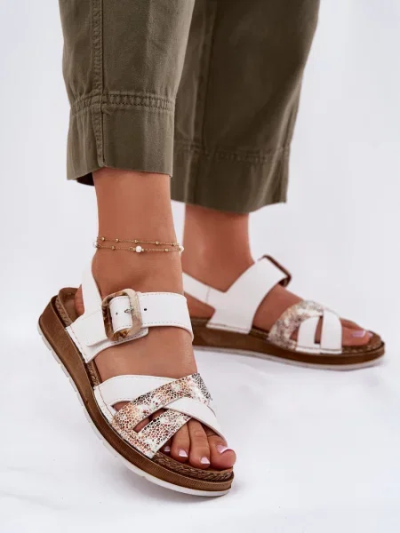 Sandali Inblu z zaponko