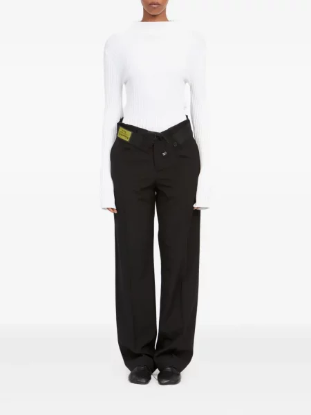 Pantaloni Mm6 Maison Margiela negru