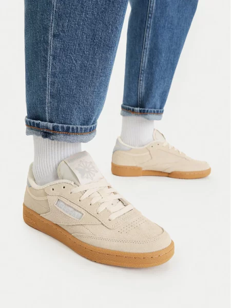 Reebok Сникърси Club C 85 EO-CLUB C 85 бежов