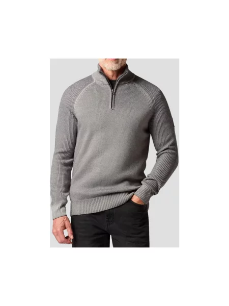Kardigan Belstaff wełniany szary