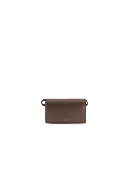 Portfel Jil Sander brązowy