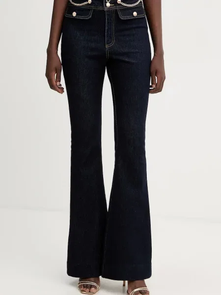 Retrofete farmer Maja magas derekú sötétkék