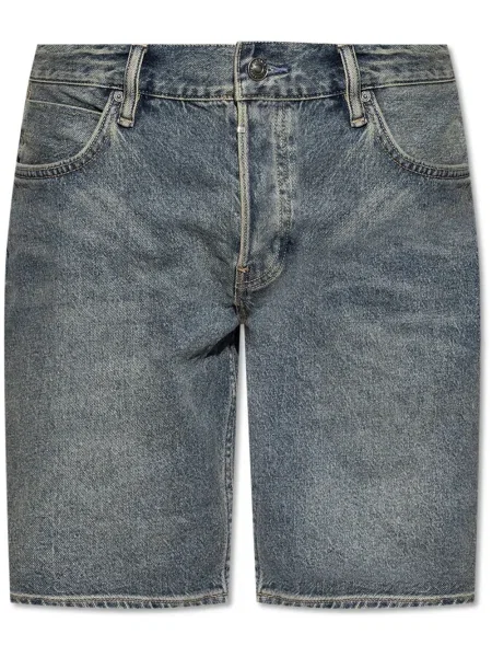 Džínové šortky Allsaints modré