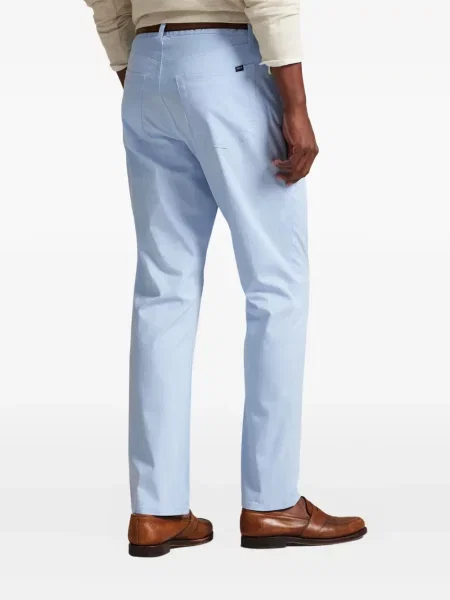 Μικρός κασκέτο Polo Ralph Lauren με χαμηλή μέση υφαίνω διαγωνίως πράσινο