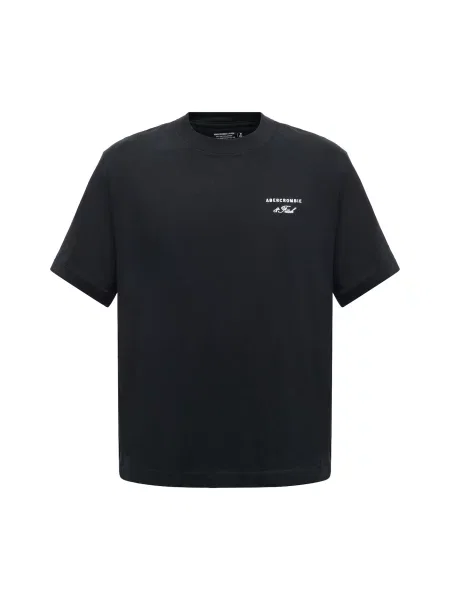 Abercrombie & Fitch Tricou negru