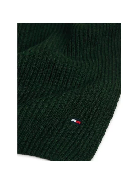 Tommy Hilfiger Șal cu adaos de cașmir verde