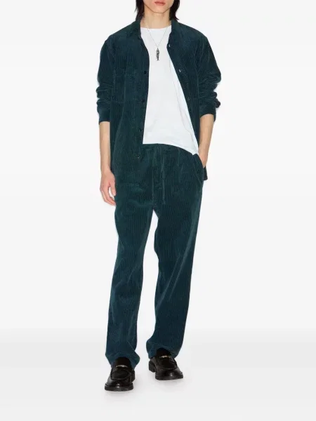 Pantaloni Marant de catifea cord albastru