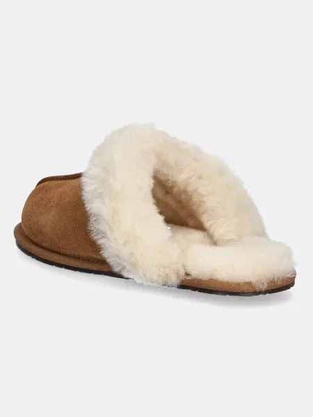 Semišové papuče UGG Scuffette II hnědé