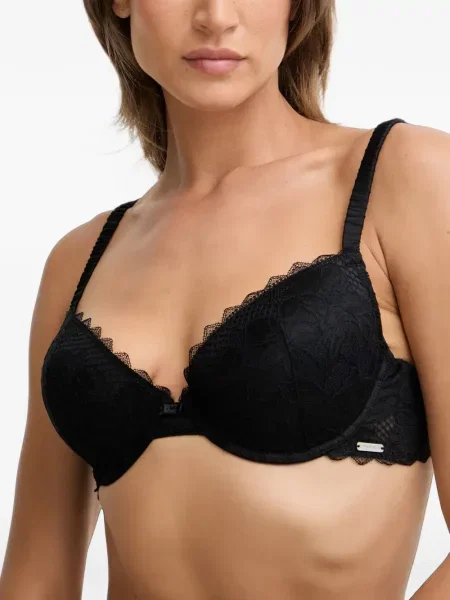 Сутиен Emporio Armani с дантела черно