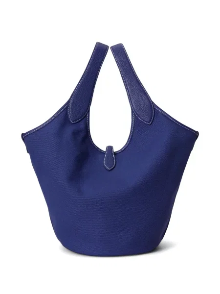 Semišový kostkovaný batoh Polo Ralph Lauren černý